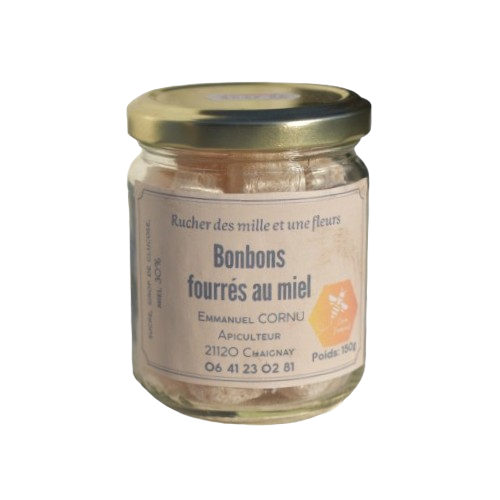 Bonbons fourrés au miel