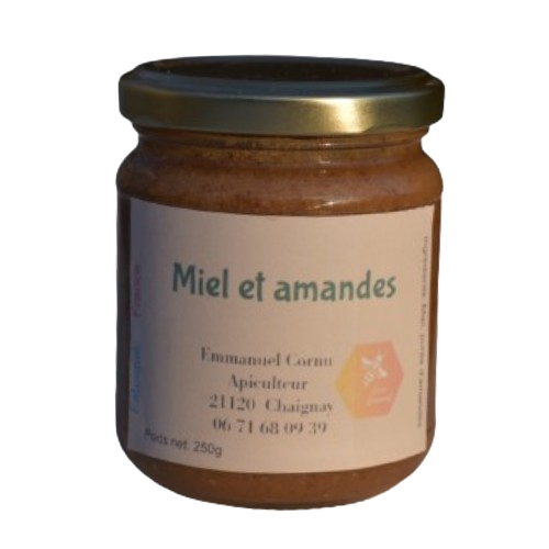 Pâte à tartiner miel et amandes